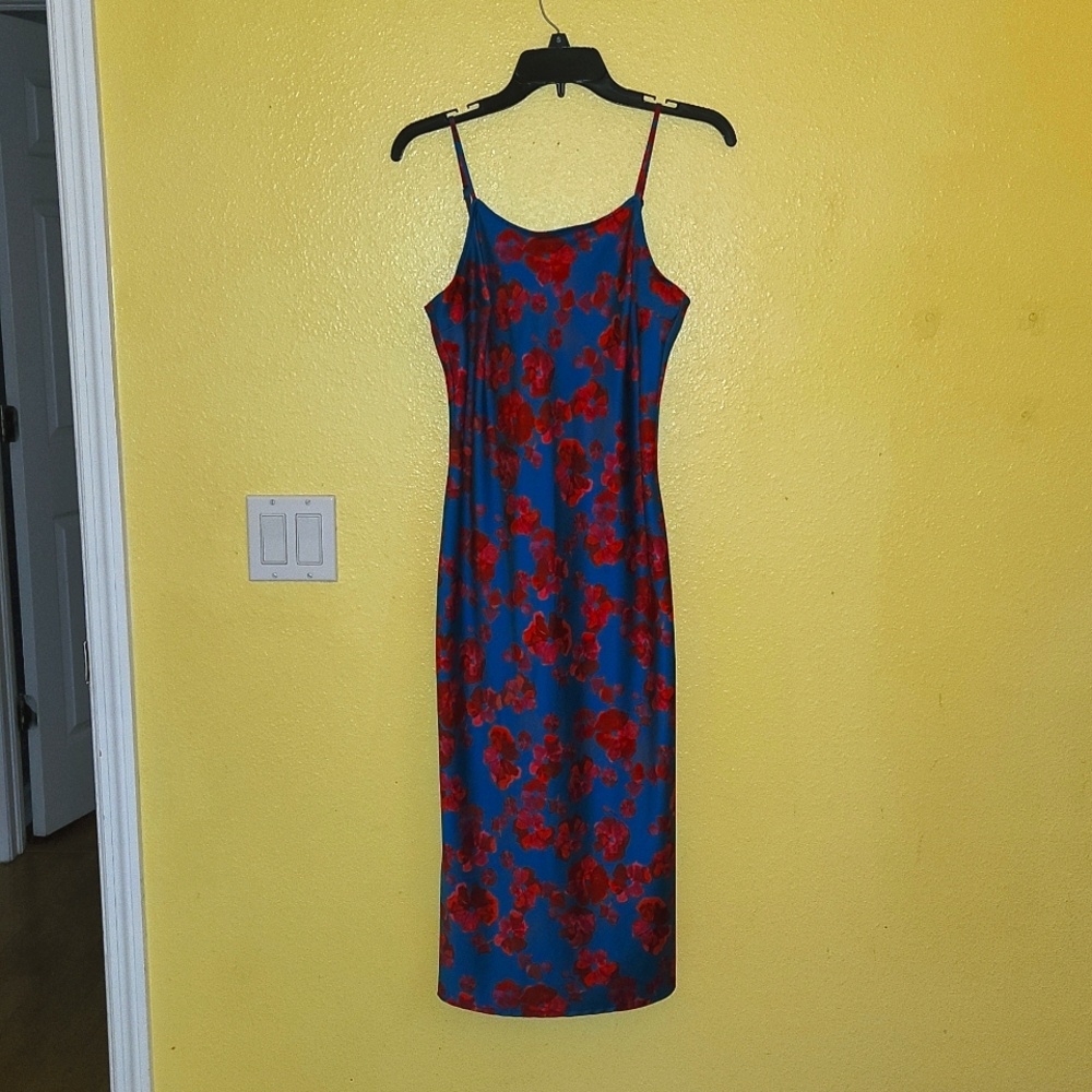 A New Day Floral Shift Dress, size XS